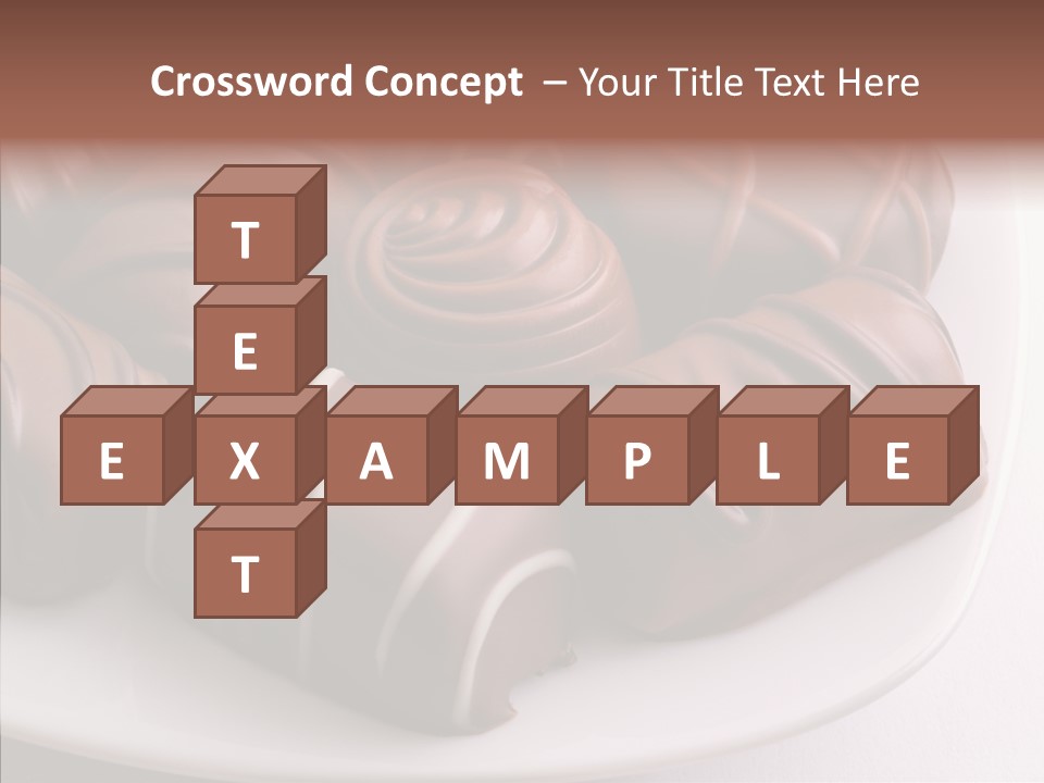 Conceptual Sweetener Tempt PowerPoint Template