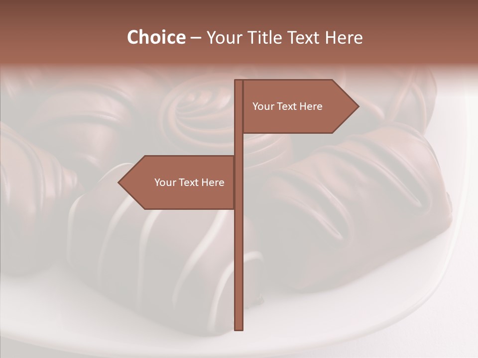 Conceptual Sweetener Tempt PowerPoint Template