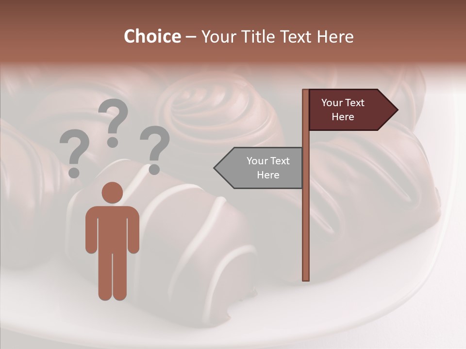 Conceptual Sweetener Tempt PowerPoint Template