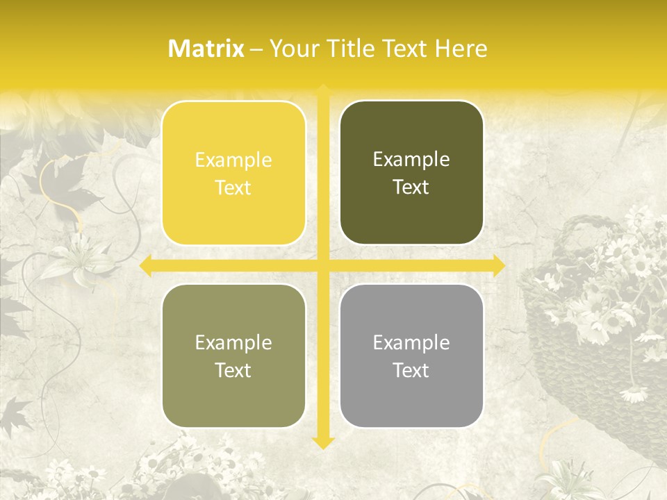 Style Brush Art PowerPoint Template