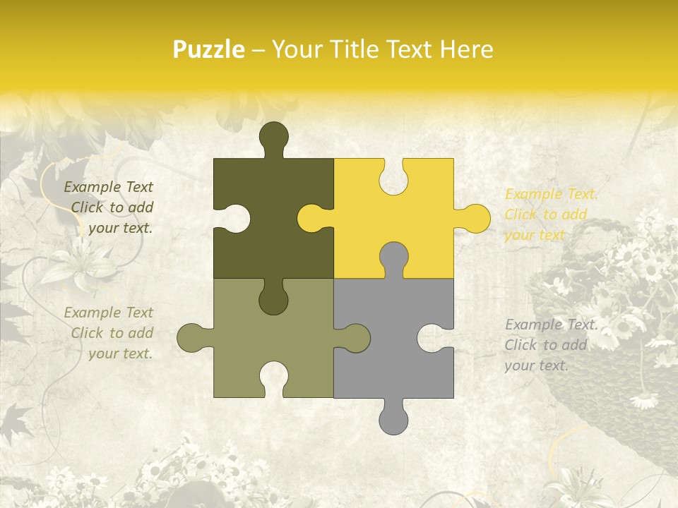 Style Brush Art PowerPoint Template