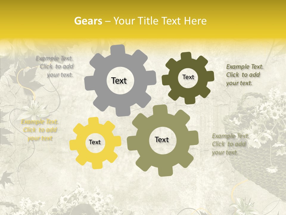 Style Brush Art PowerPoint Template