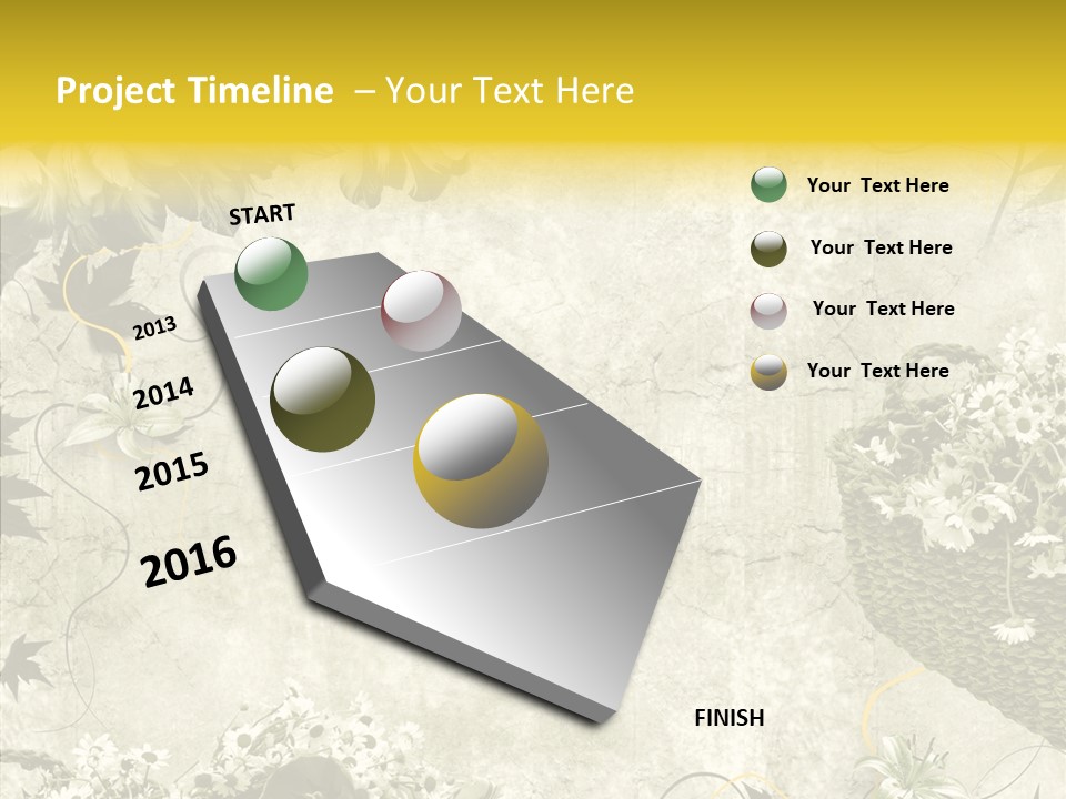 Style Brush Art PowerPoint Template