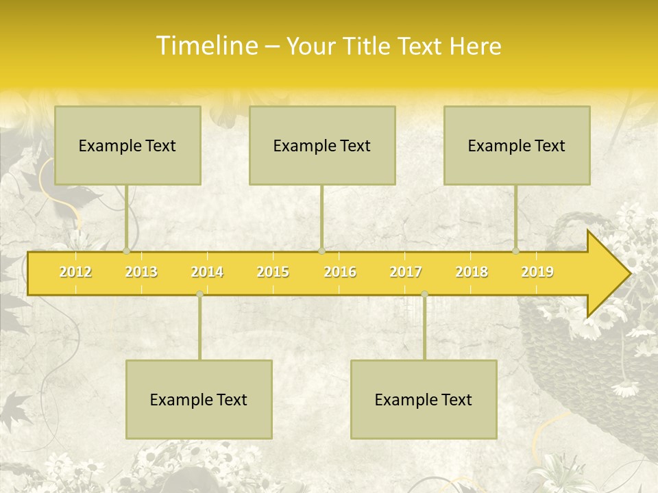 Style Brush Art PowerPoint Template