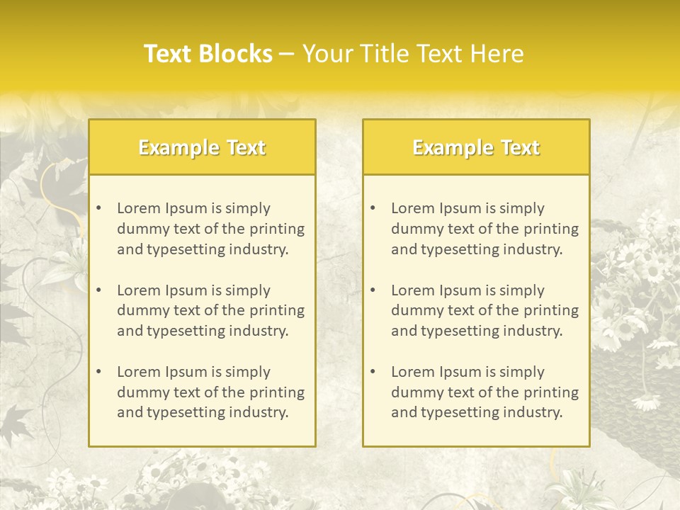 Style Brush Art PowerPoint Template