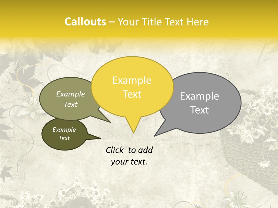 Style Brush Art PowerPoint Template