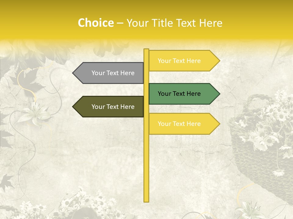 Style Brush Art PowerPoint Template