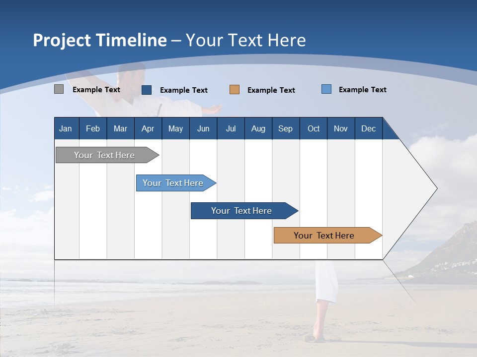 Warrior Fitness Coast PowerPoint Template