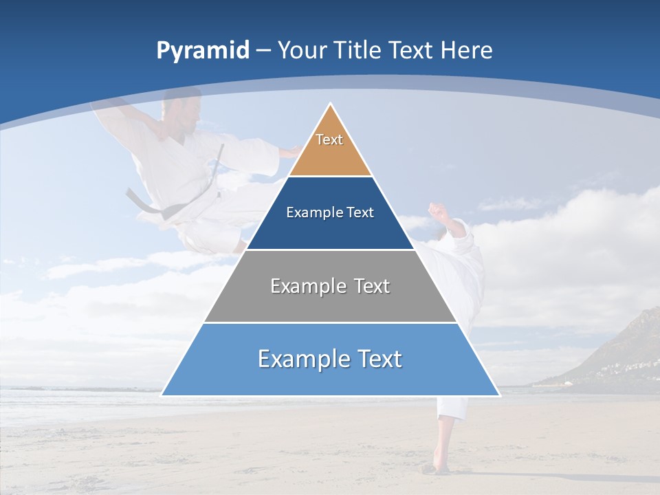 Warrior Fitness Coast PowerPoint Template