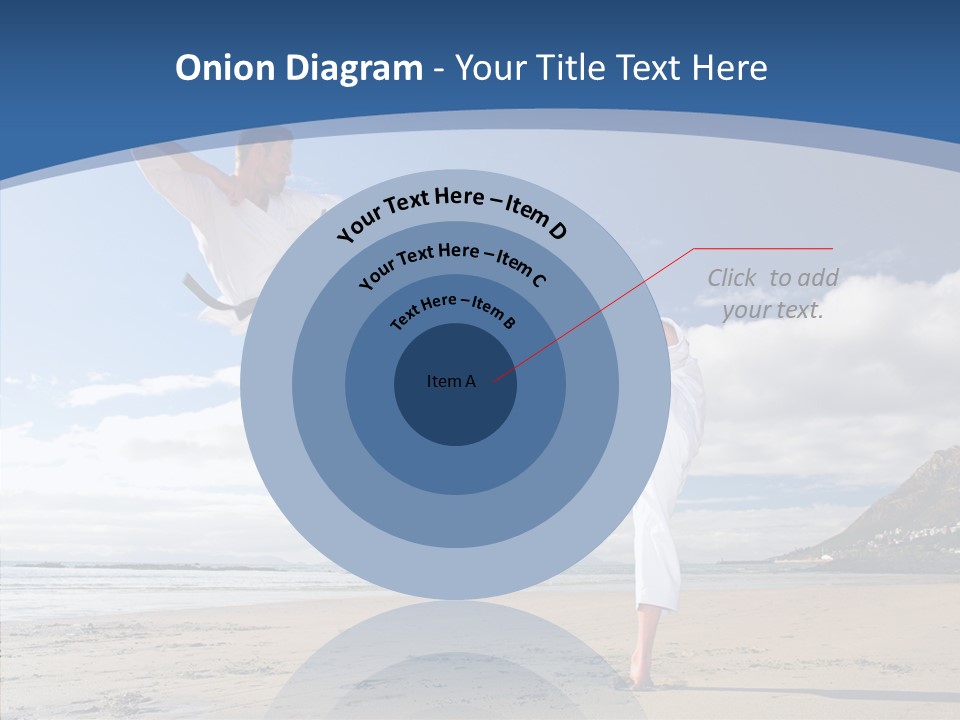 Warrior Fitness Coast PowerPoint Template