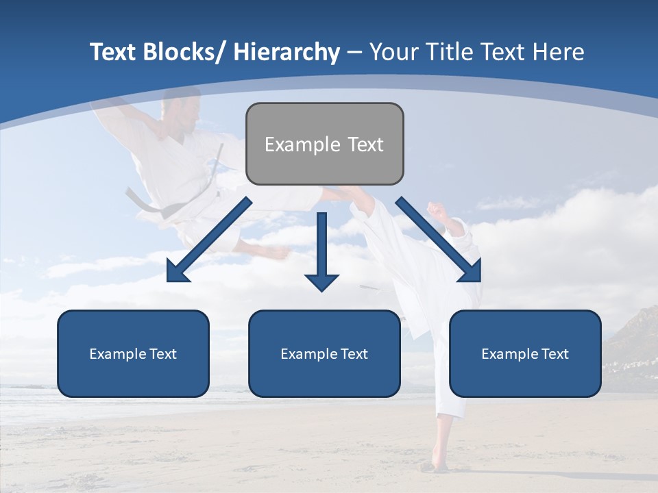 Warrior Fitness Coast PowerPoint Template