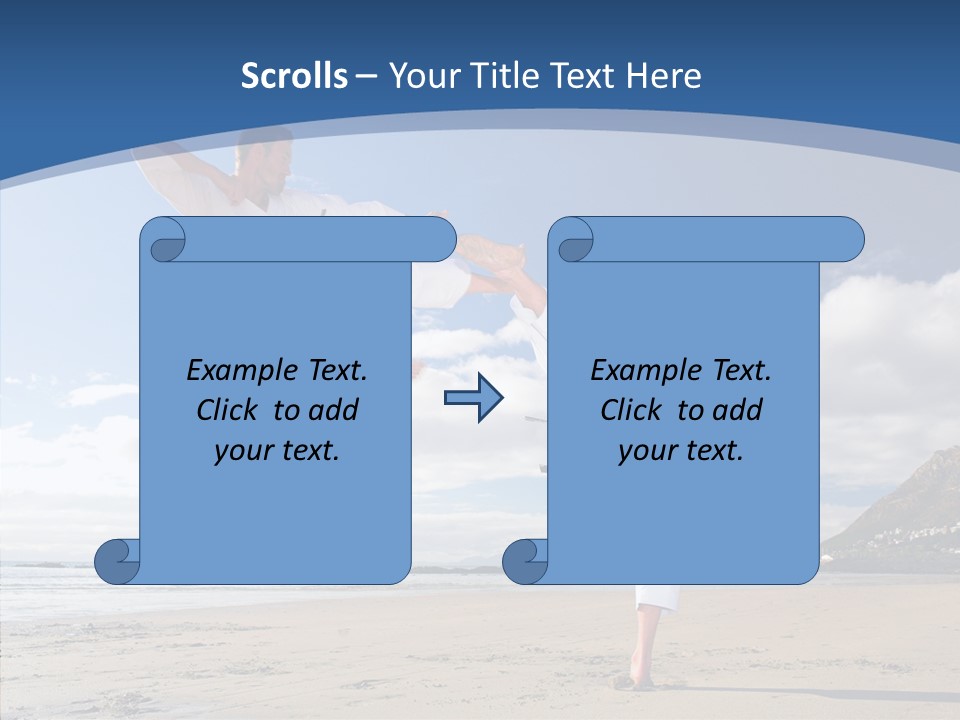 Warrior Fitness Coast PowerPoint Template