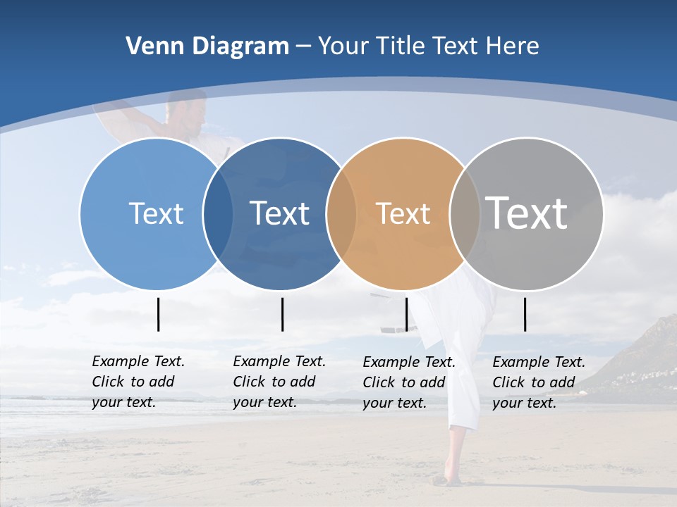 Warrior Fitness Coast PowerPoint Template