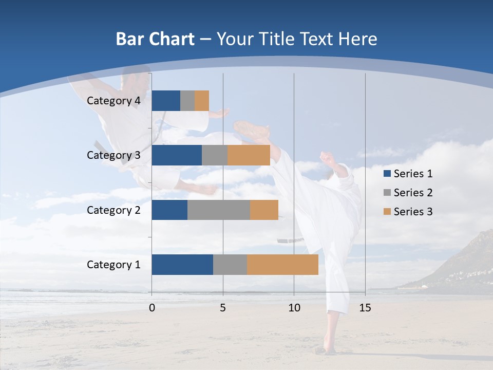 Warrior Fitness Coast PowerPoint Template