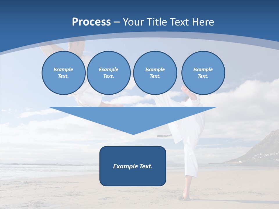 Warrior Fitness Coast PowerPoint Template