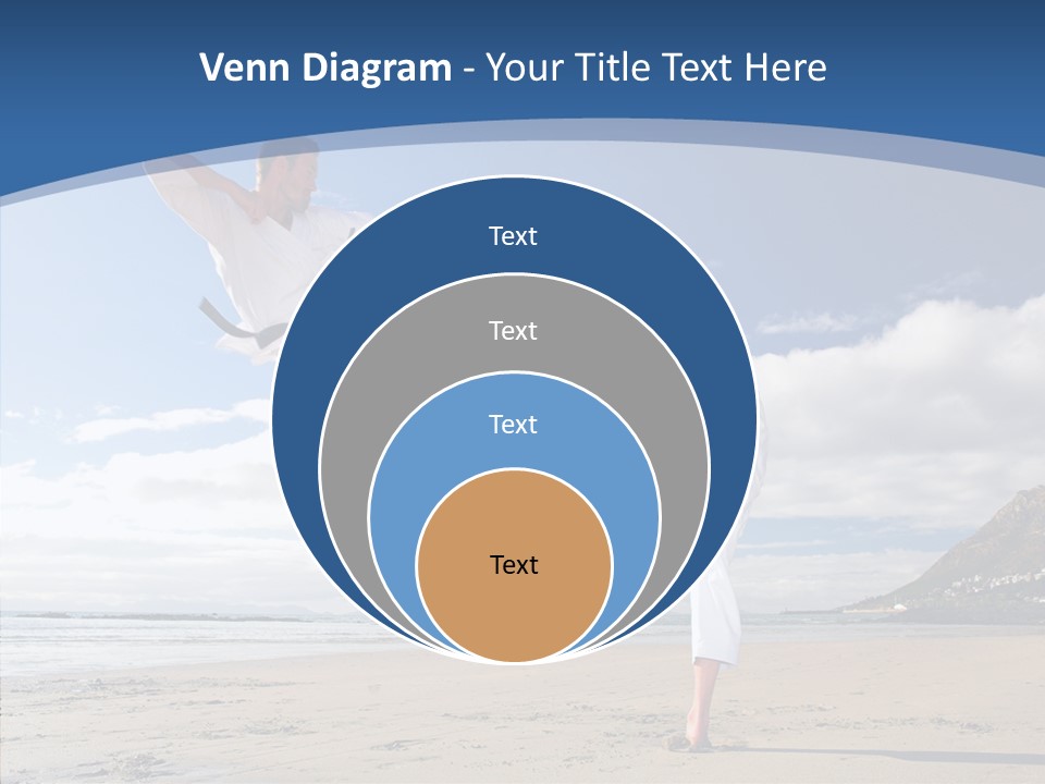 Warrior Fitness Coast PowerPoint Template