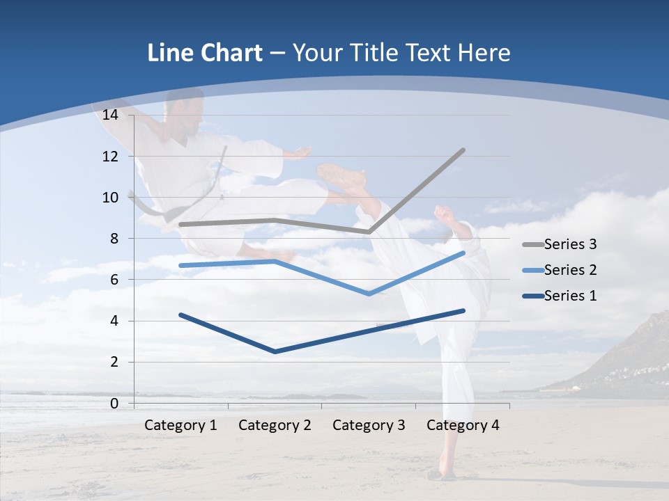 Warrior Fitness Coast PowerPoint Template