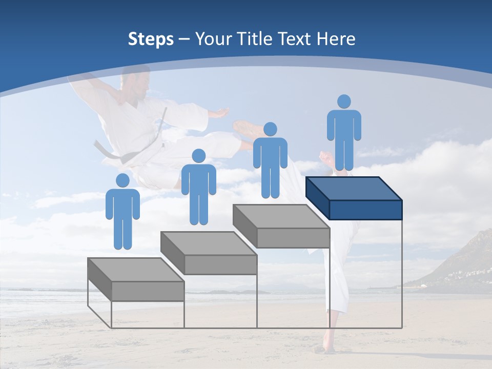 Warrior Fitness Coast PowerPoint Template