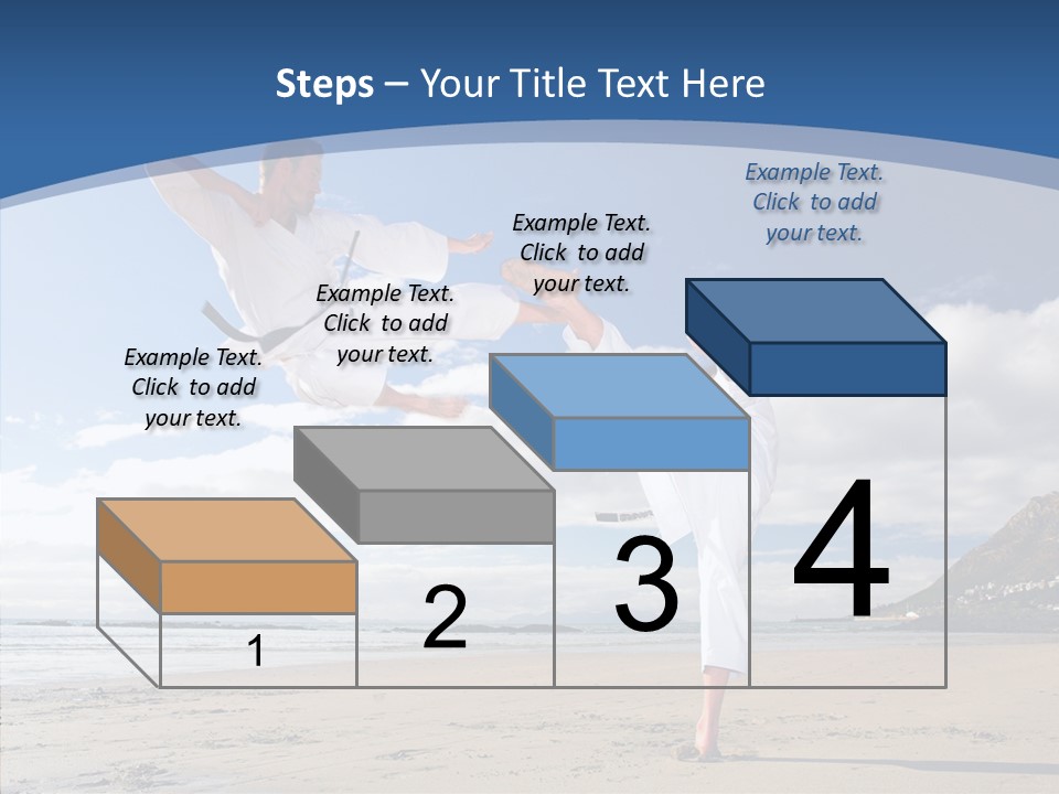Warrior Fitness Coast PowerPoint Template