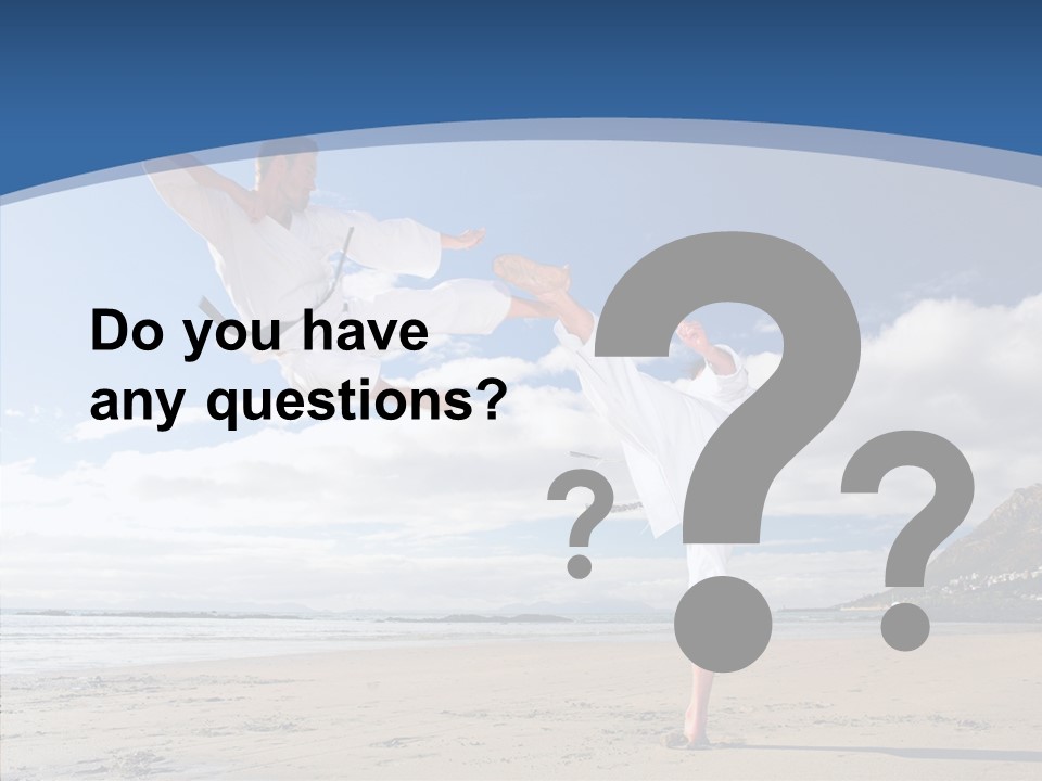 Warrior Fitness Coast PowerPoint Template