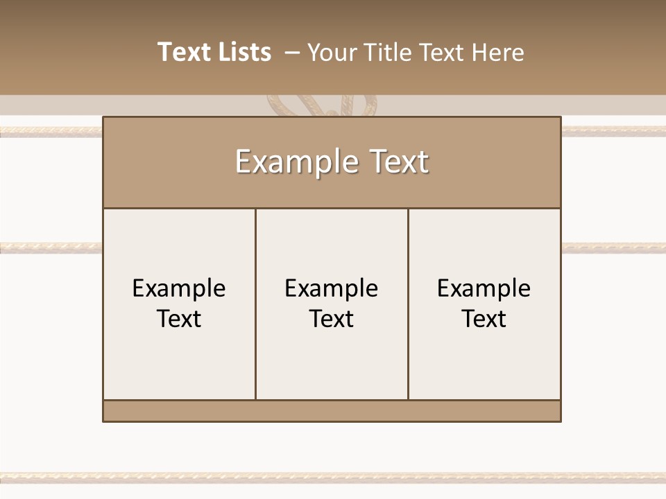 Day Romance Tie PowerPoint Template
