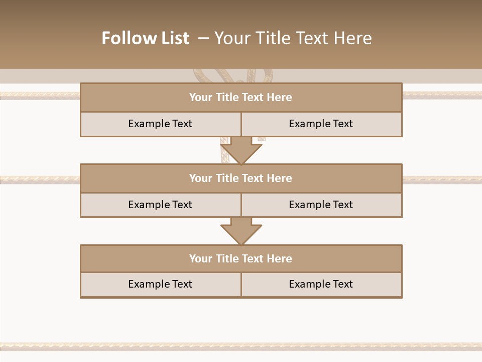 Day Romance Tie PowerPoint Template