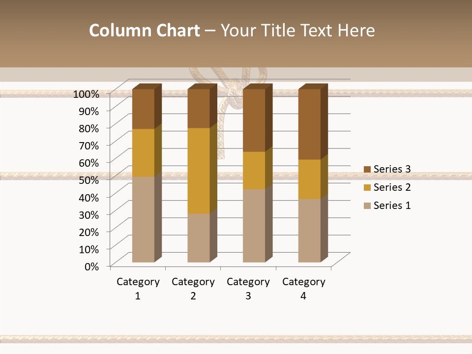 Day Romance Tie PowerPoint Template