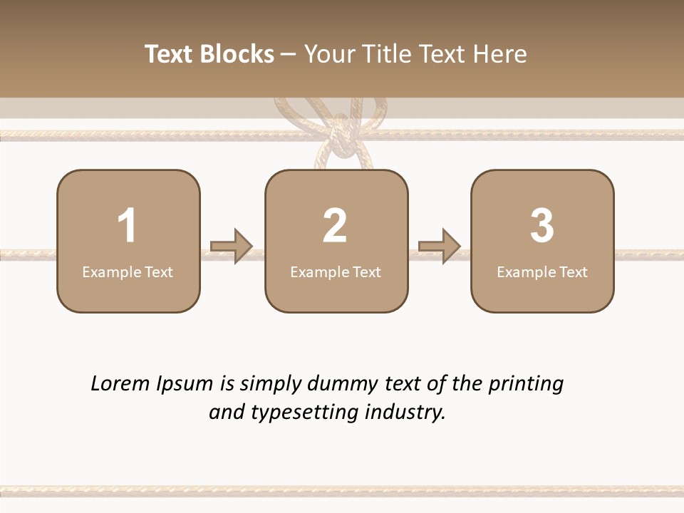 Day Romance Tie PowerPoint Template
