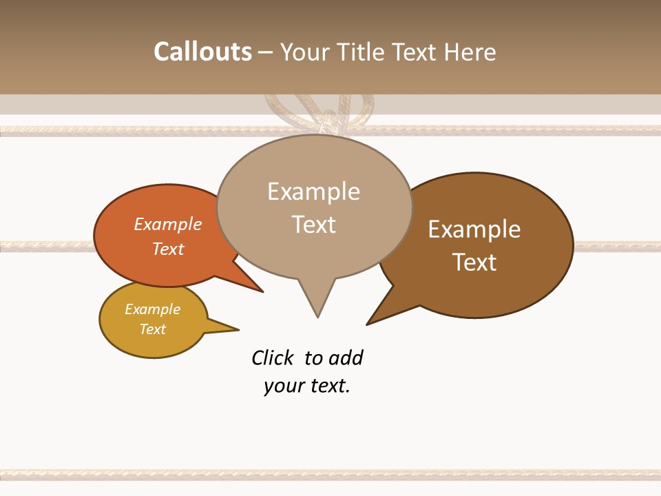 Day Romance Tie PowerPoint Template