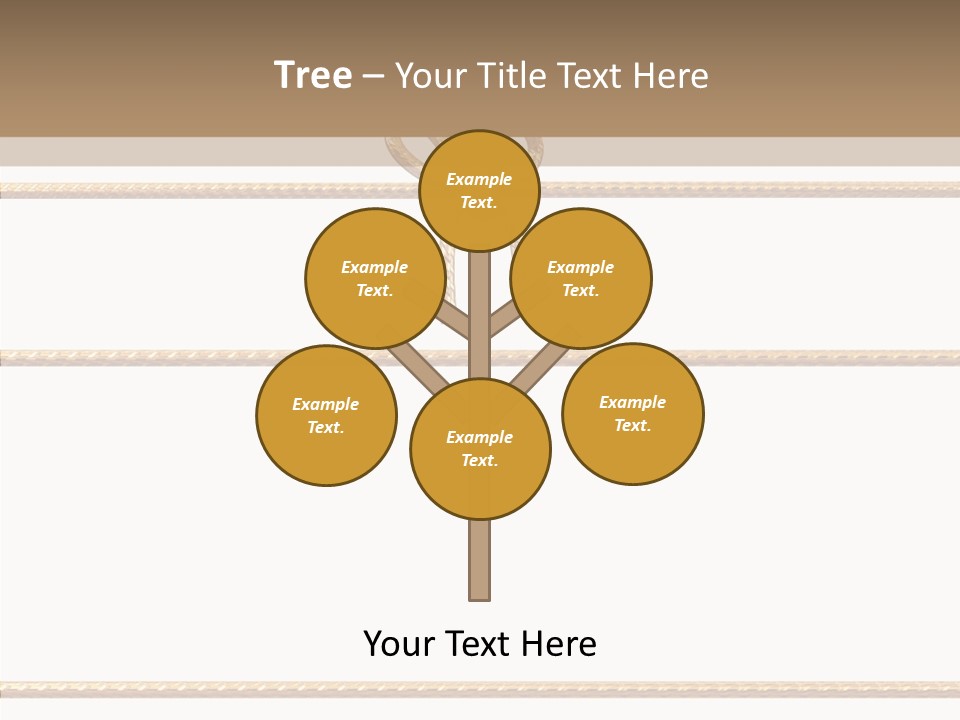 Day Romance Tie PowerPoint Template