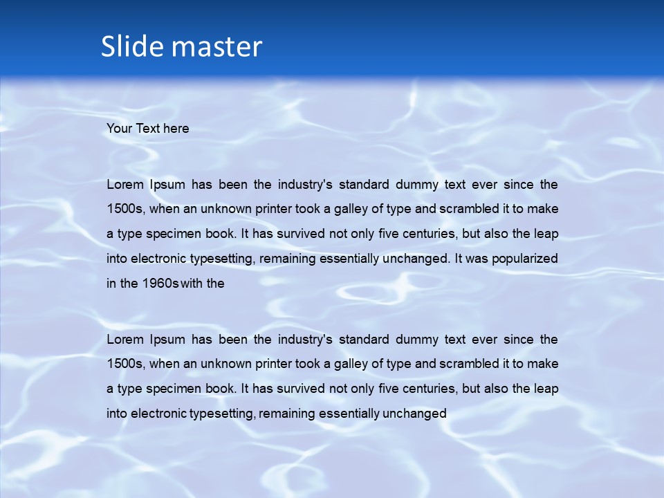 Travel Macro Reflection PowerPoint Template