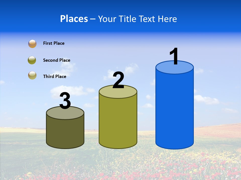 Poppy Spring Wheat PowerPoint Template