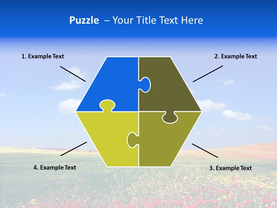 Poppy Spring Wheat PowerPoint Template