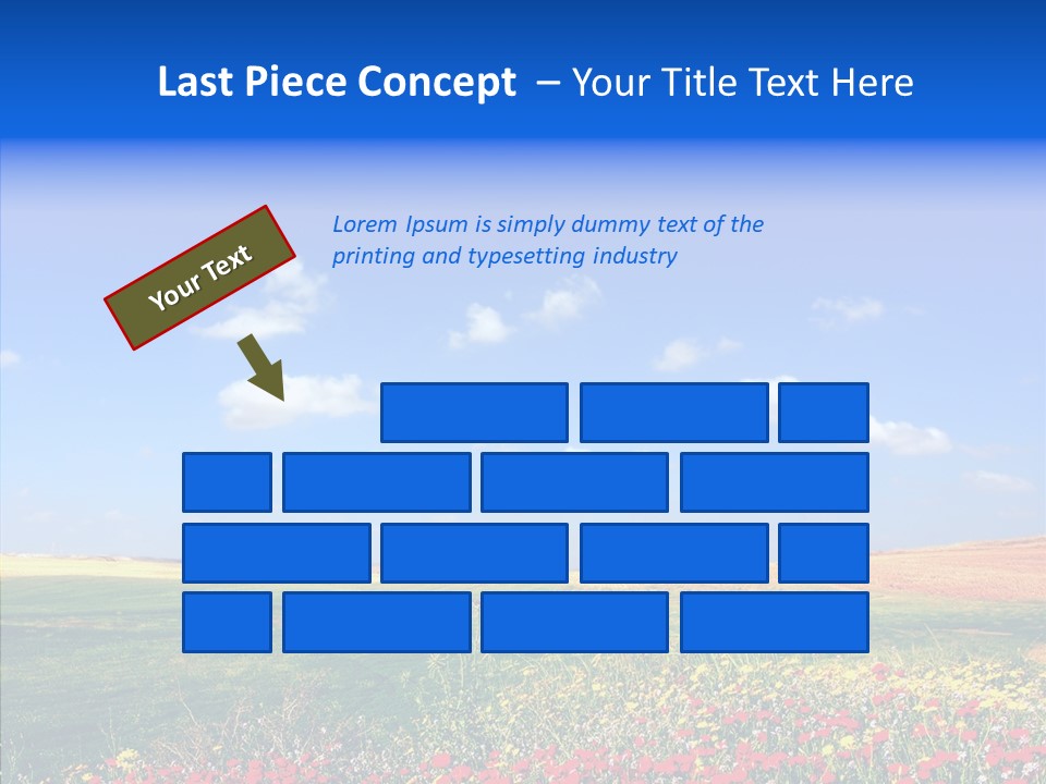 Poppy Spring Wheat PowerPoint Template