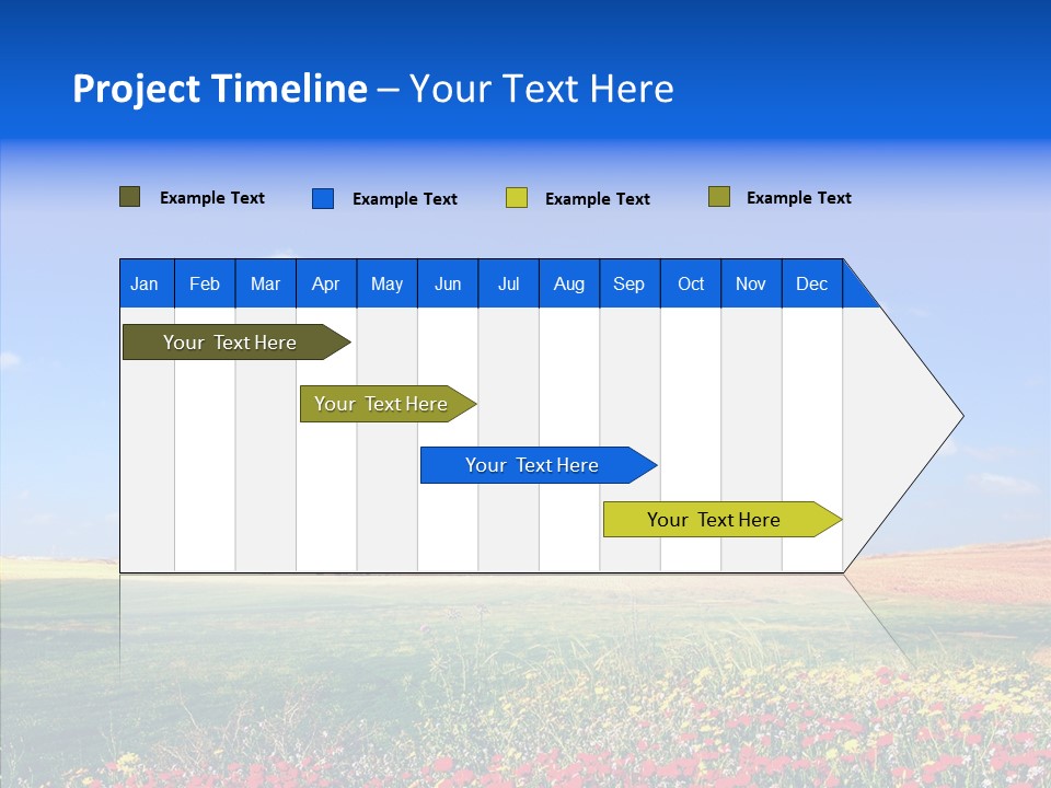 Poppy Spring Wheat PowerPoint Template
