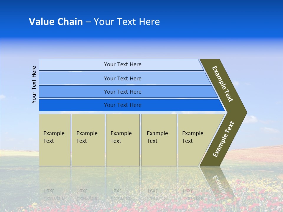 Poppy Spring Wheat PowerPoint Template