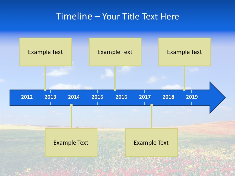 Poppy Spring Wheat PowerPoint Template