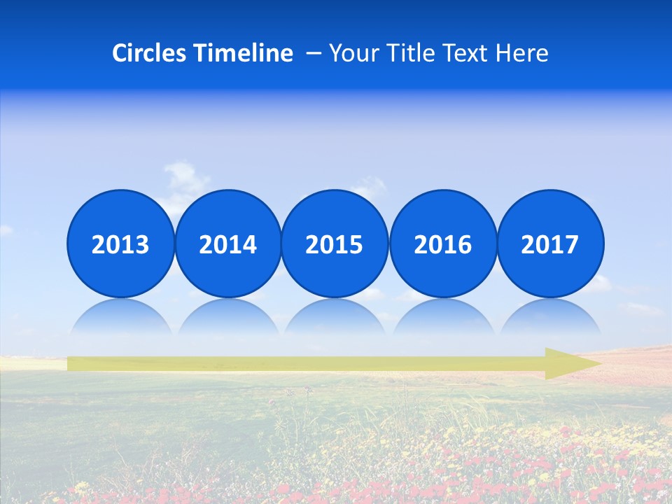 Poppy Spring Wheat PowerPoint Template