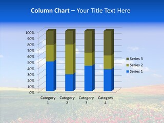 Poppy Spring Wheat PowerPoint Template