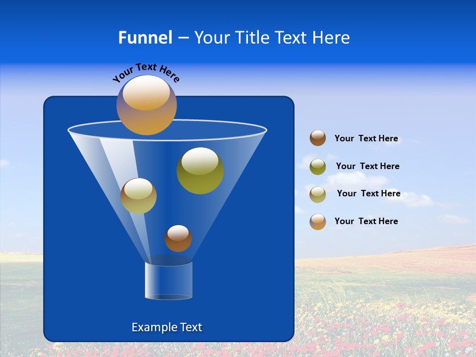 Poppy Spring Wheat PowerPoint Template