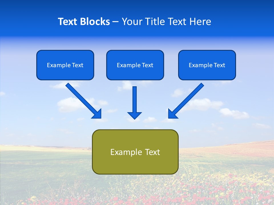 Poppy Spring Wheat PowerPoint Template
