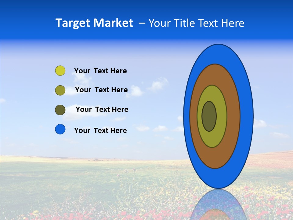 Poppy Spring Wheat PowerPoint Template