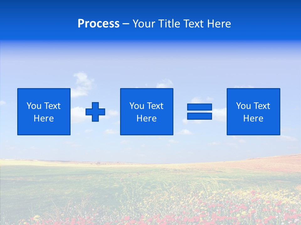 Poppy Spring Wheat PowerPoint Template