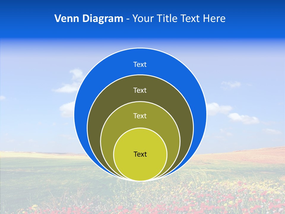Poppy Spring Wheat PowerPoint Template