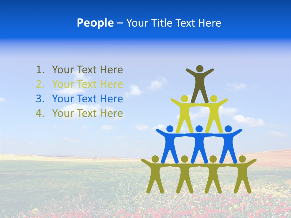 Poppy Spring Wheat PowerPoint Template