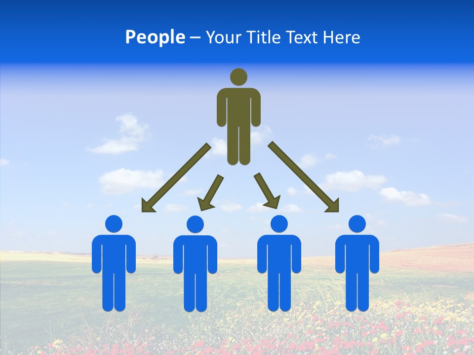 Poppy Spring Wheat PowerPoint Template