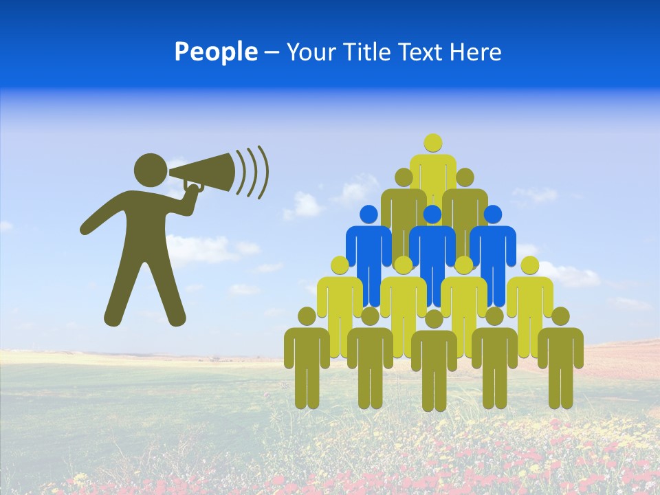 Poppy Spring Wheat PowerPoint Template