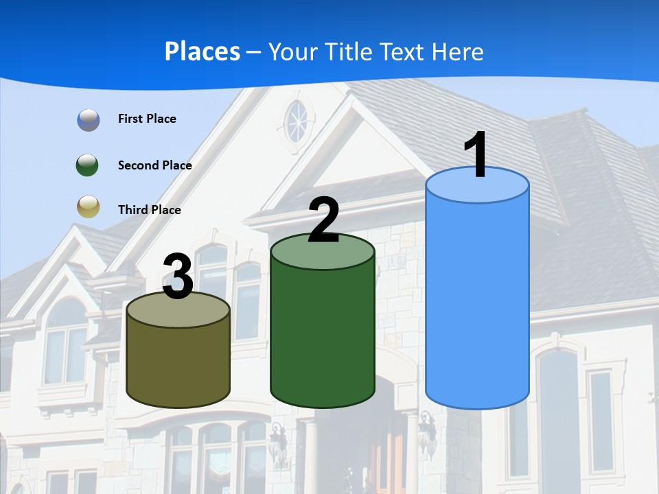Blue Relocation Real-E Tate PowerPoint Template