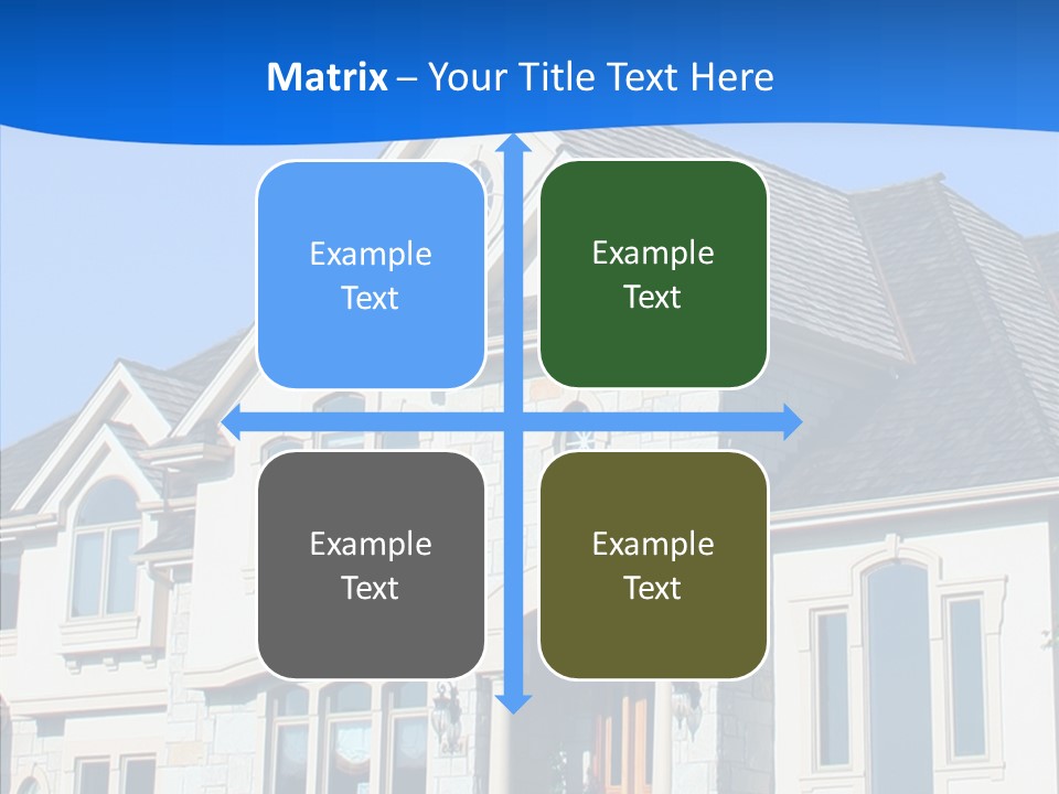 Blue Relocation Real-E Tate PowerPoint Template