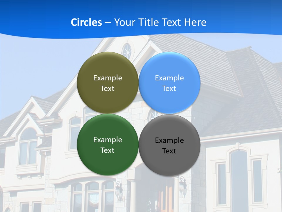 Blue Relocation Real-E Tate PowerPoint Template